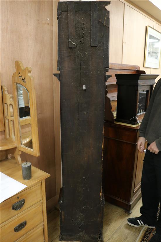 Thomas Gilkes of Shipston. A 30-hpour oak longcase clock W.54cm